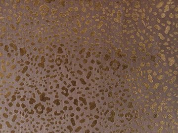 Denim Velluto Leopard